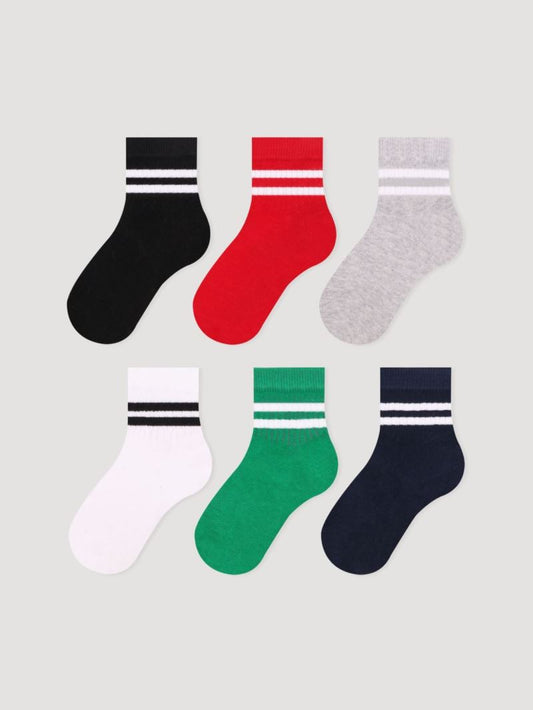ACTIVE STRIPES 6-pack socks